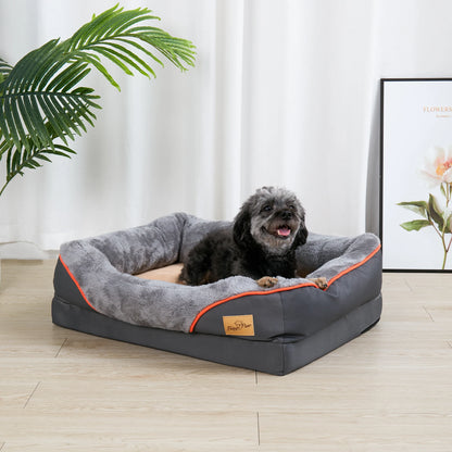 Orthopedic Memory Foam Dog Bed
