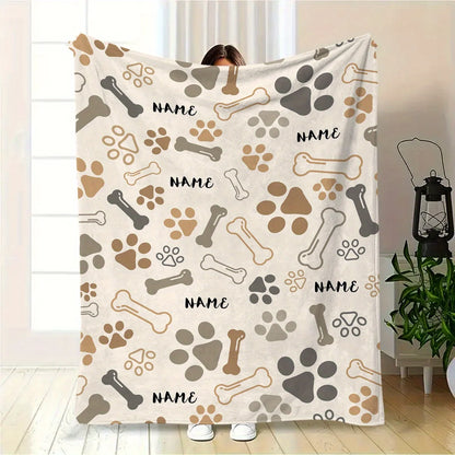 Personalized Pet Name Blanket